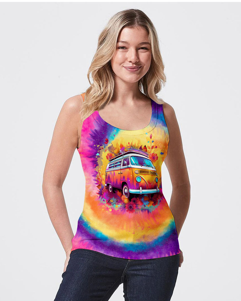 HIPPIE SOUL TIE DYE ALL OVER PRINT - TLNO2607231
