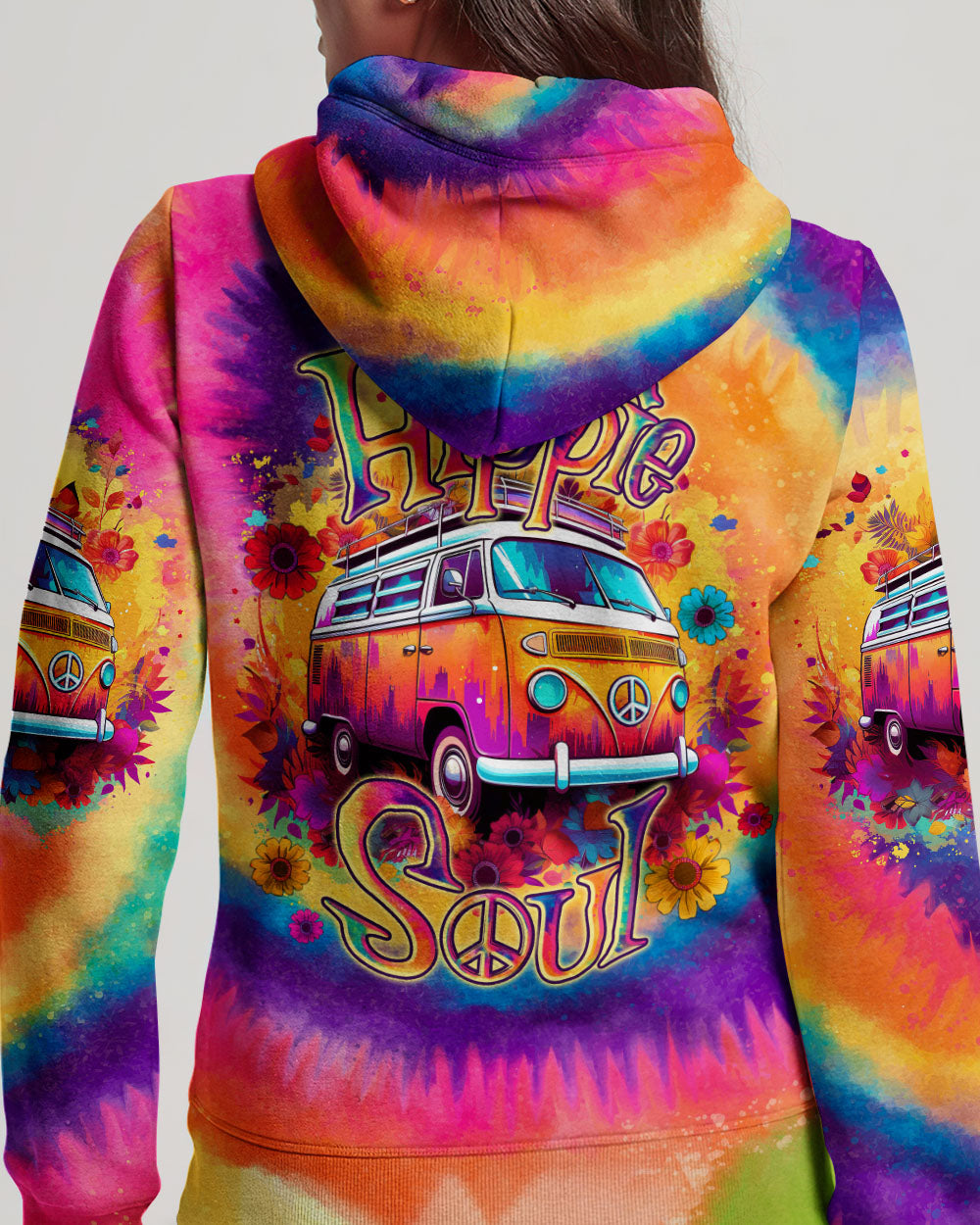 HIPPIE SOUL TIE DYE ALL OVER PRINT - TLNO2607231