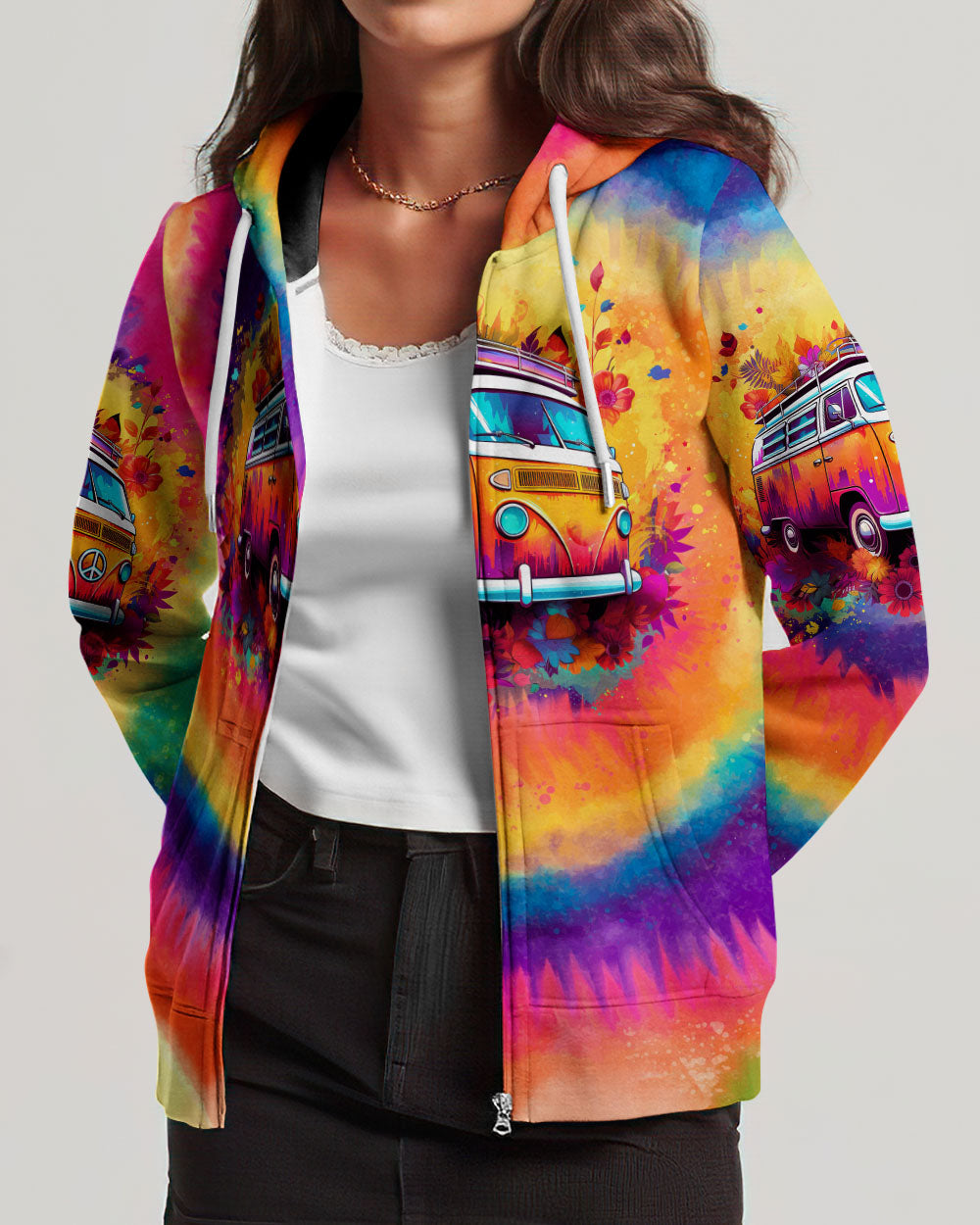 HIPPIE SOUL TIE DYE ALL OVER PRINT - TLNO2607231