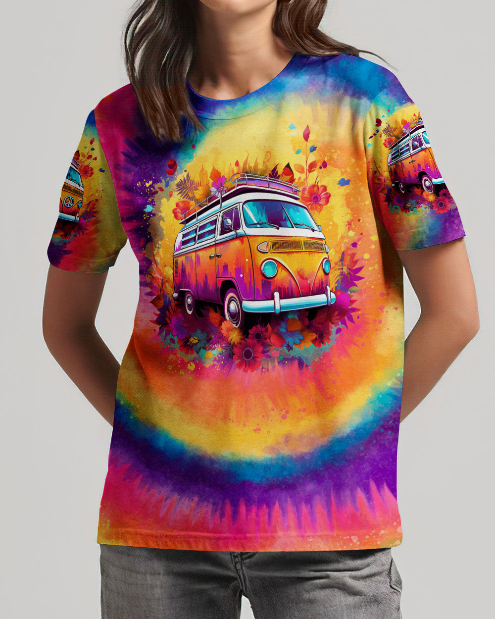 HIPPIE SOUL TIE DYE ALL OVER PRINT - TLNO2607231