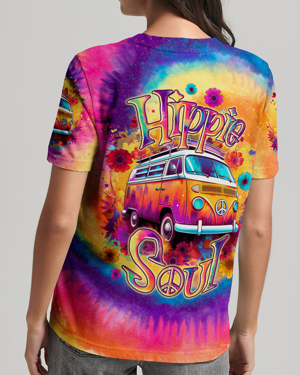 HIPPIE SOUL TIE DYE ALL OVER PRINT - TLNO2607231
