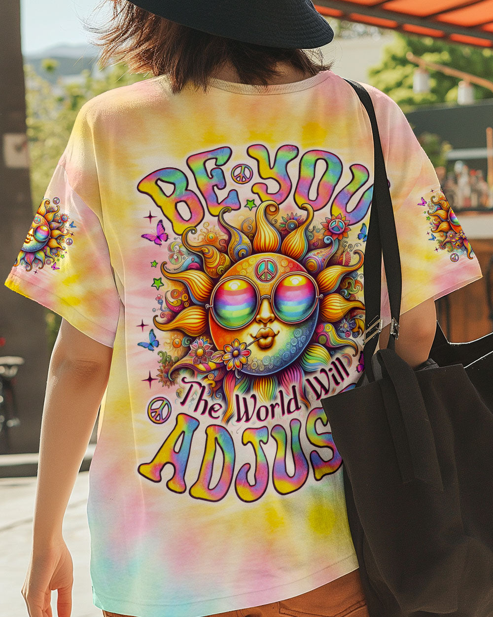BE YOU THE WORLD WILL ADJUST SUN ALL OVER PRINT - TLNO2705251