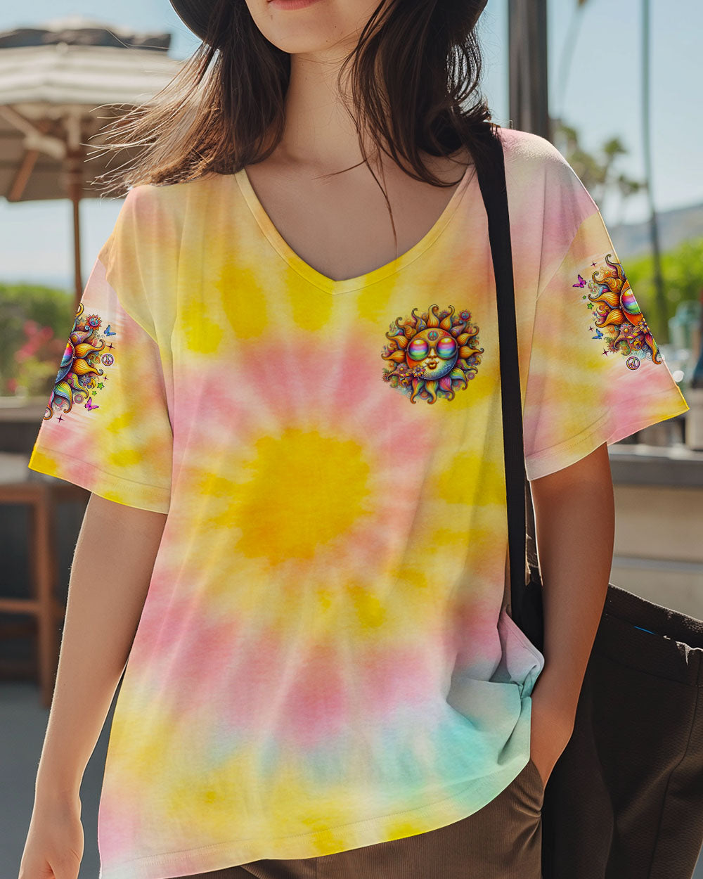 BE YOU THE WORLD WILL ADJUST SUN ALL OVER PRINT - TLNO2705251