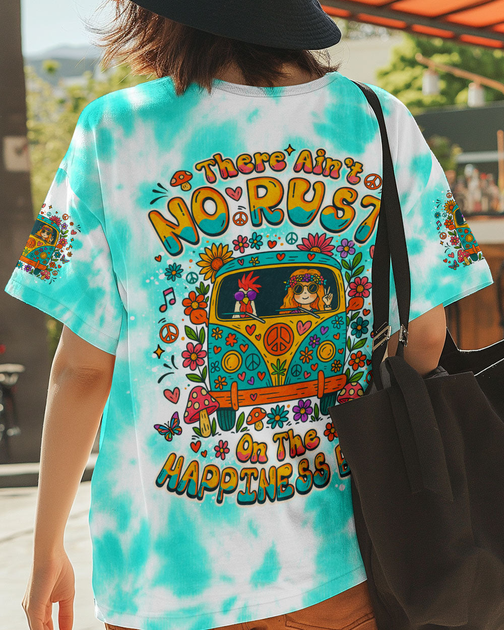 HAPPINESS BUS TIE DYE ALL OVER PRINT - TLNO2706253