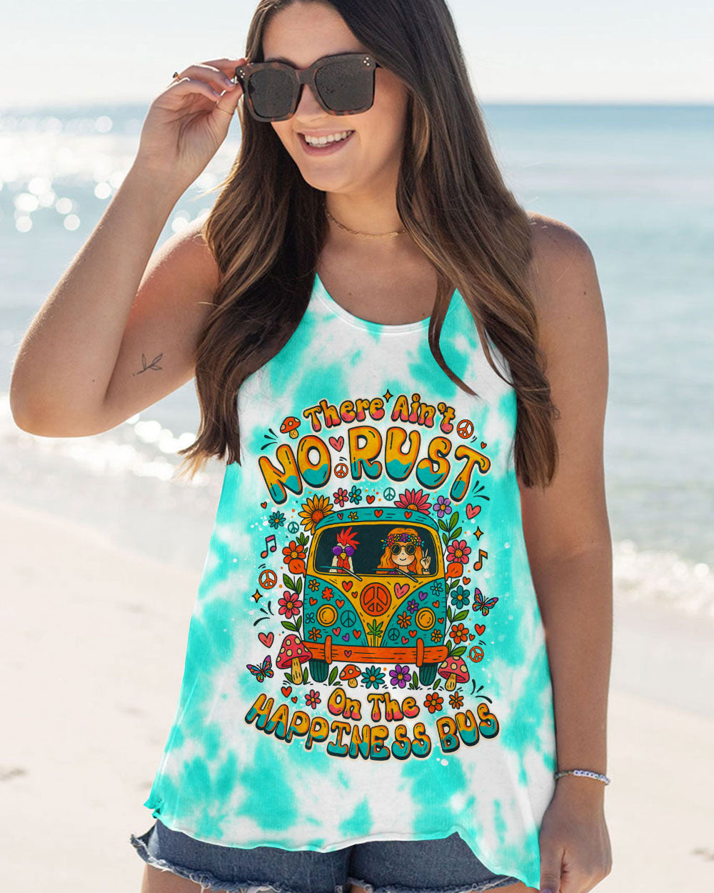 HAPPINESS BUS TIE DYE ALL OVER PRINT - TLNO2706253