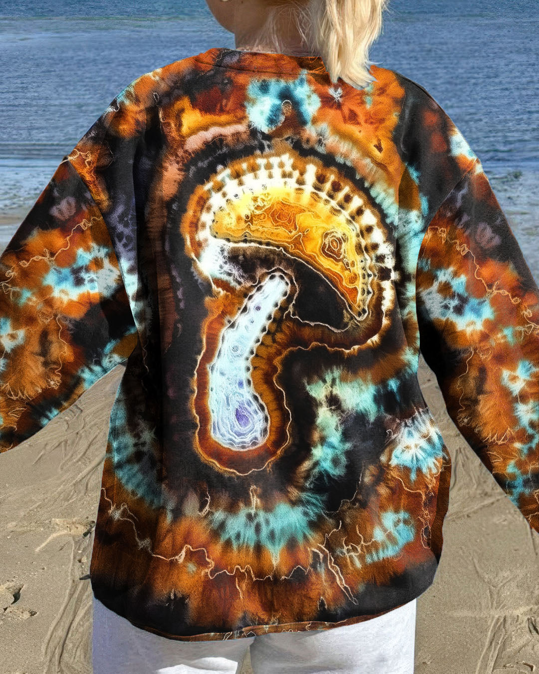 MUSHROOM TIE DYE ALL OVER PRINT - TLNO2811251