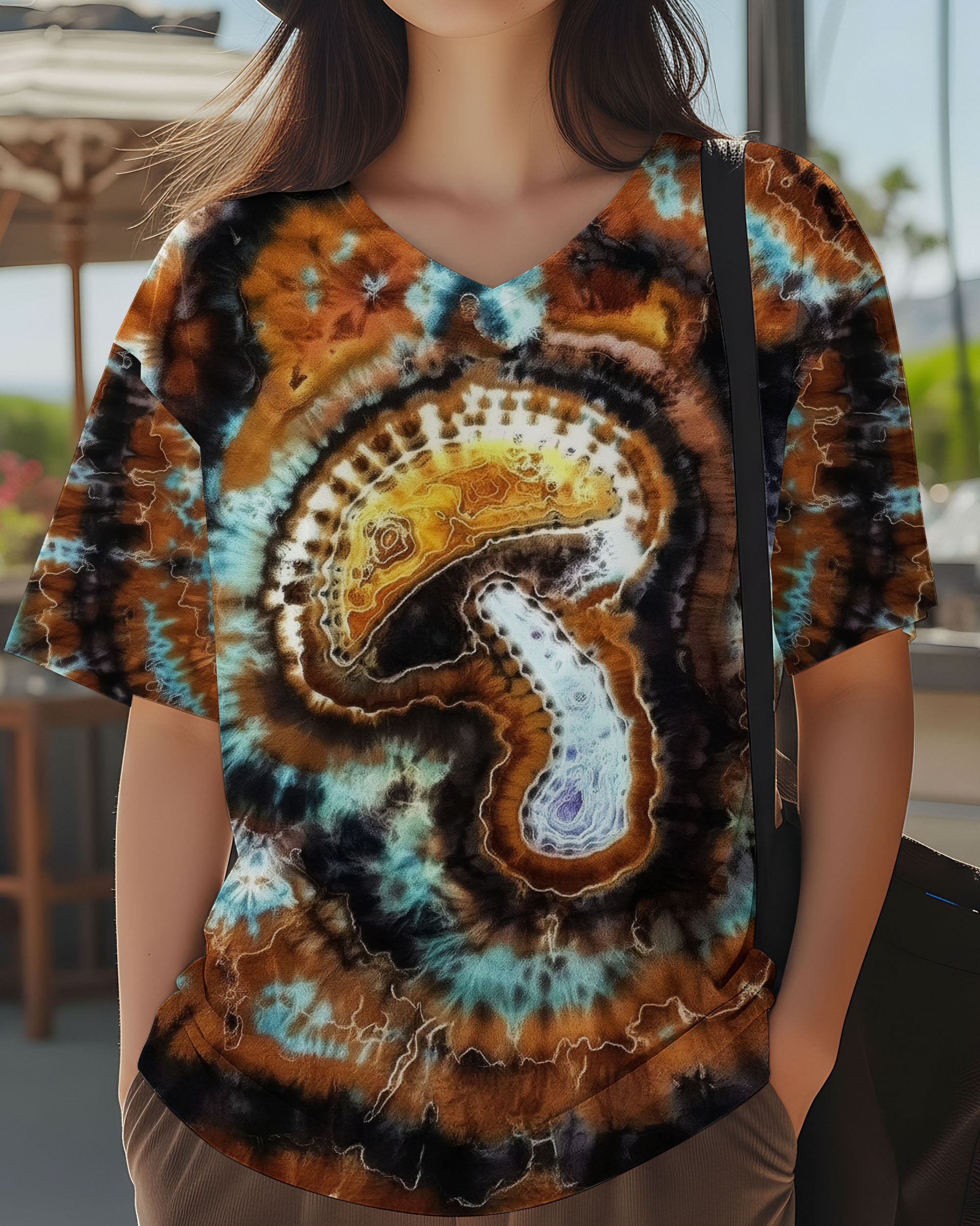 MUSHROOM TIE DYE ALL OVER PRINT - TLNO2811251