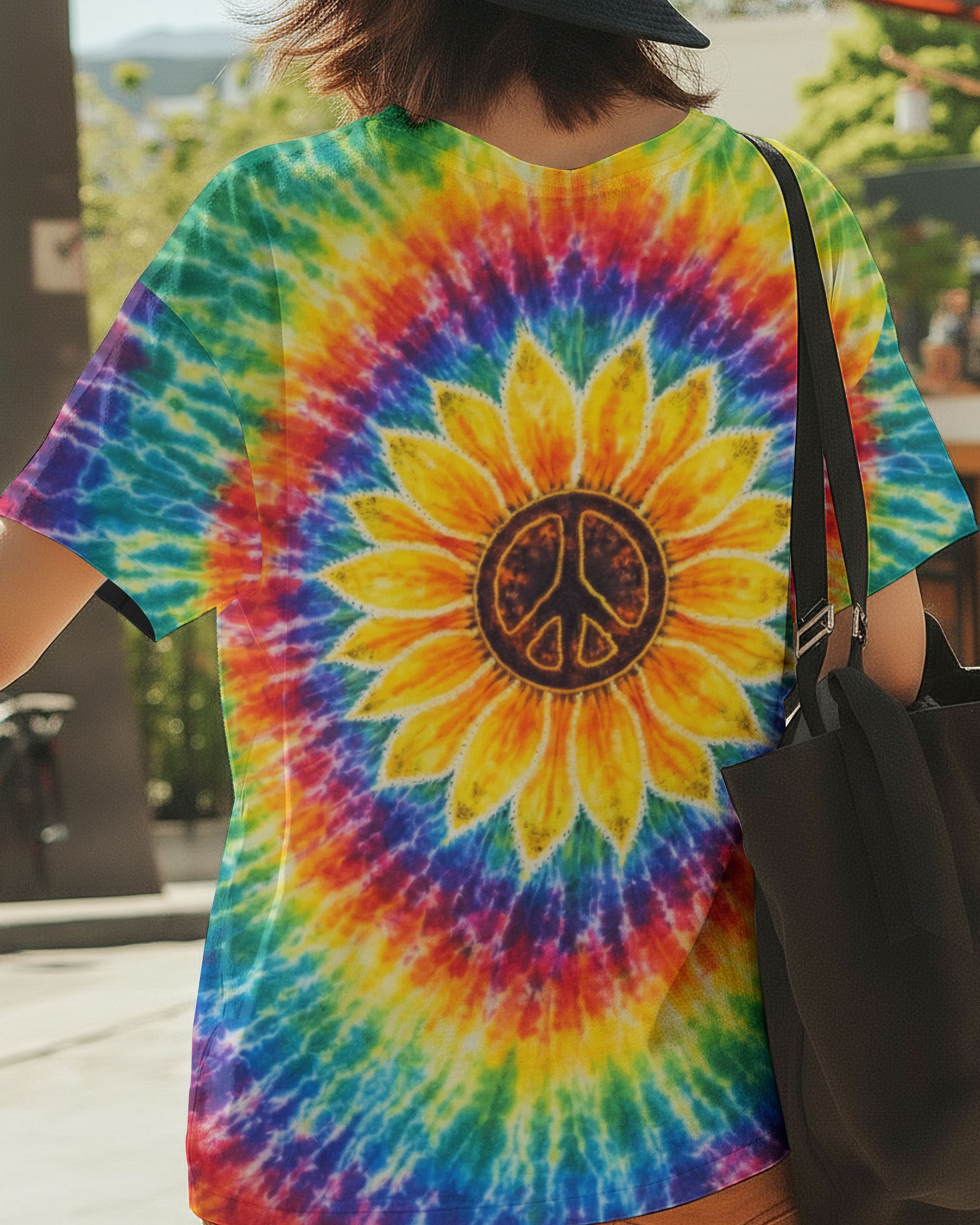 SUNFLOWER SWIRL ALL OVER PRINT - TLNO2912251