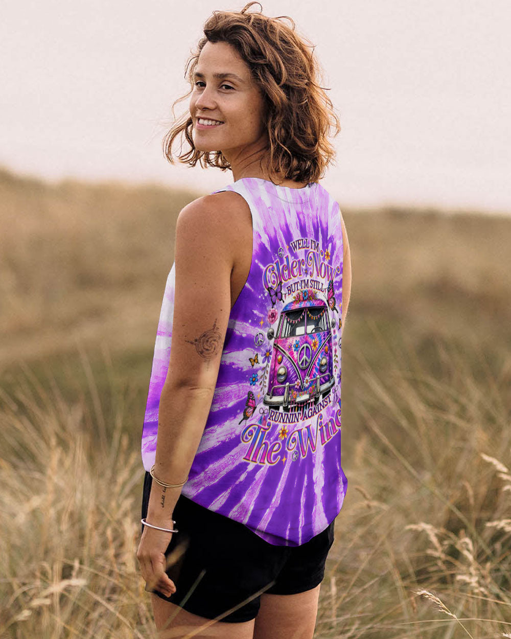 RUNNING AGAINST THE WIND BUS TIE DYE ALL OVER PRINT - TLNO3112242
