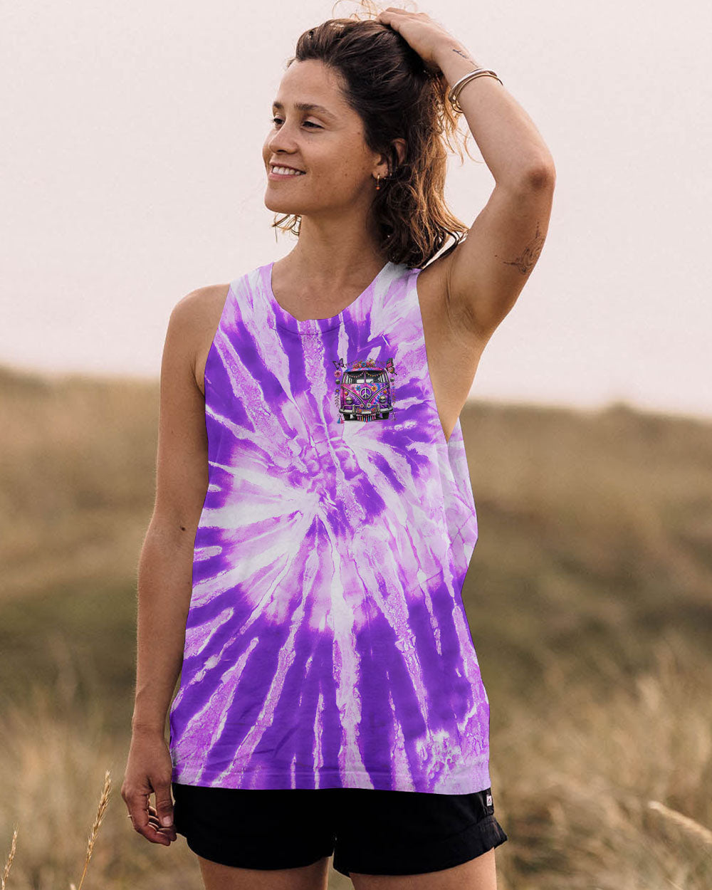 RUNNING AGAINST THE WIND BUS TIE DYE ALL OVER PRINT - TLNO3112242