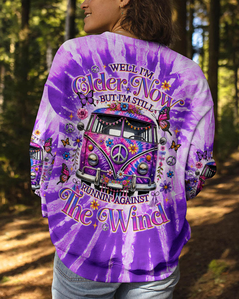 RUNNING AGAINST THE WIND BUS TIE DYE ALL OVER PRINT - TLNO3112242