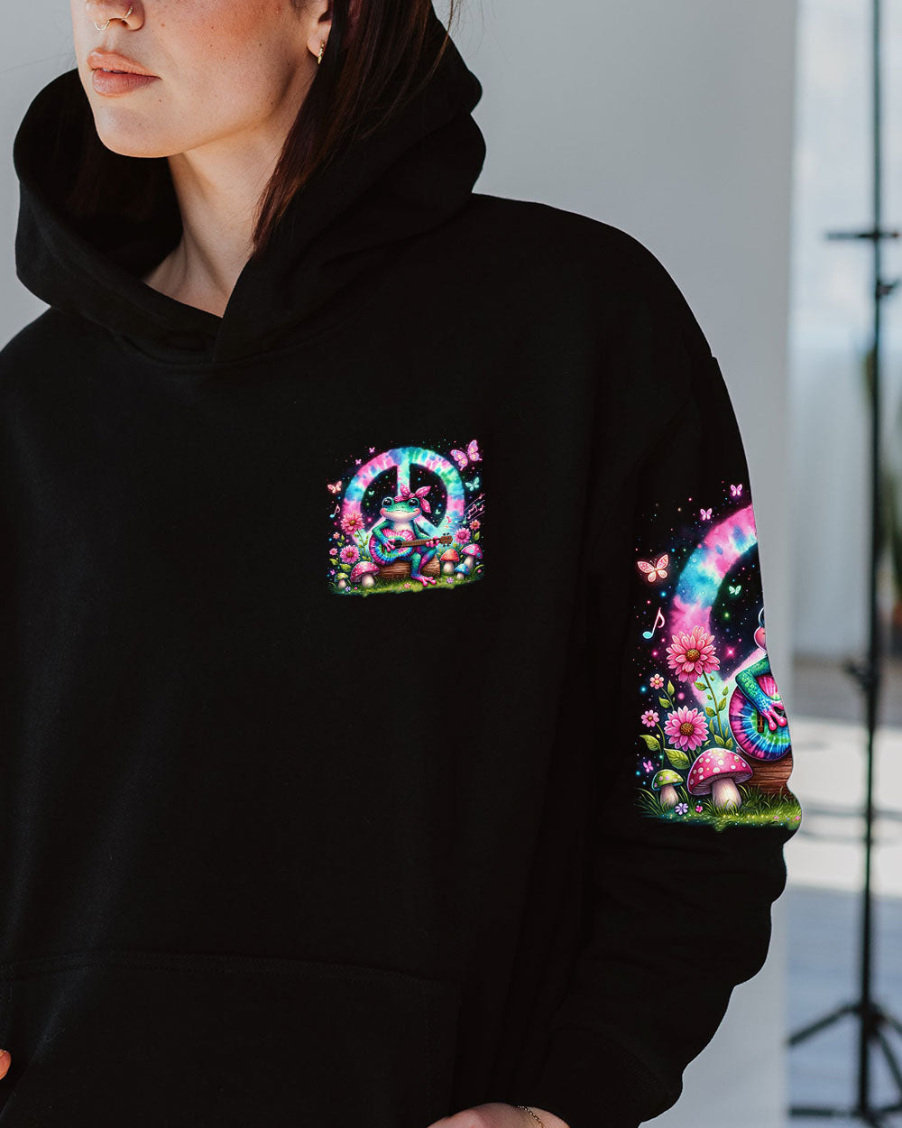 ALWAYS SPARKLE AND SHINE FROG ALL OVER PRINT - TLNO506246