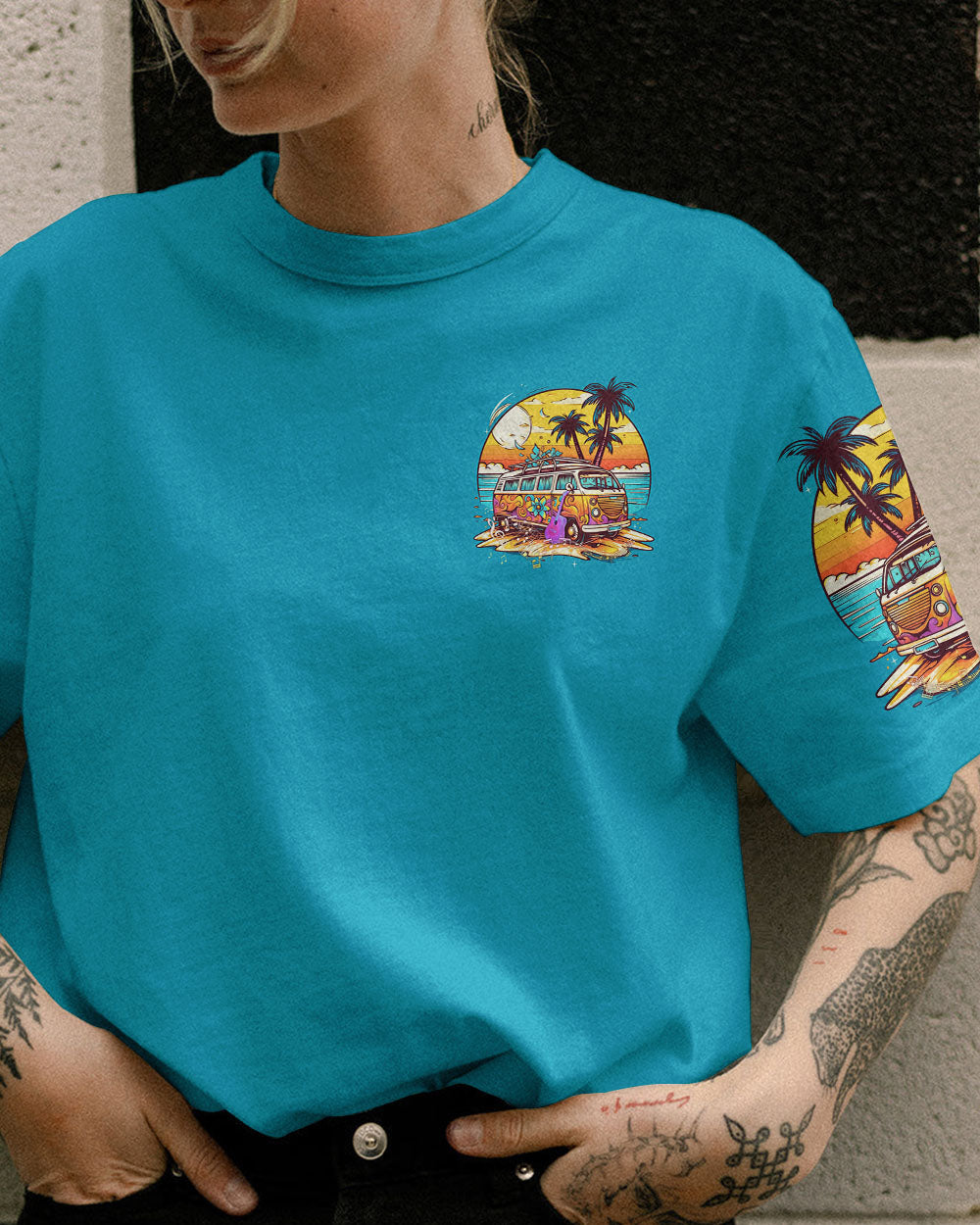 FIND ME WHERE THE MUSIC MEETS THE OCEAN ALL OVER PRINT - TLNT0206231