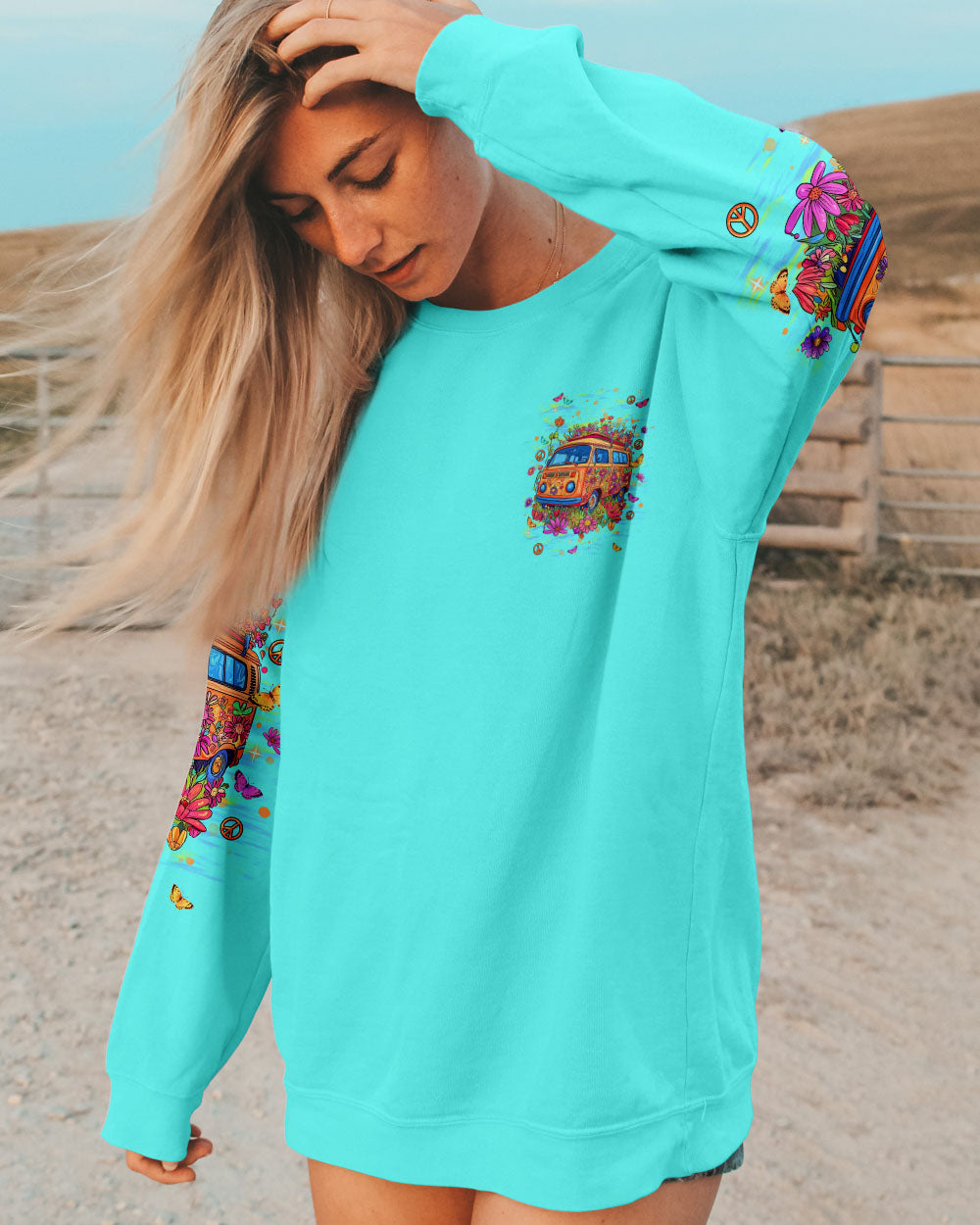 RUNNING AGAINST THE WIND FLORAL BUS ALL OVER PRINT  - TLNT0304253