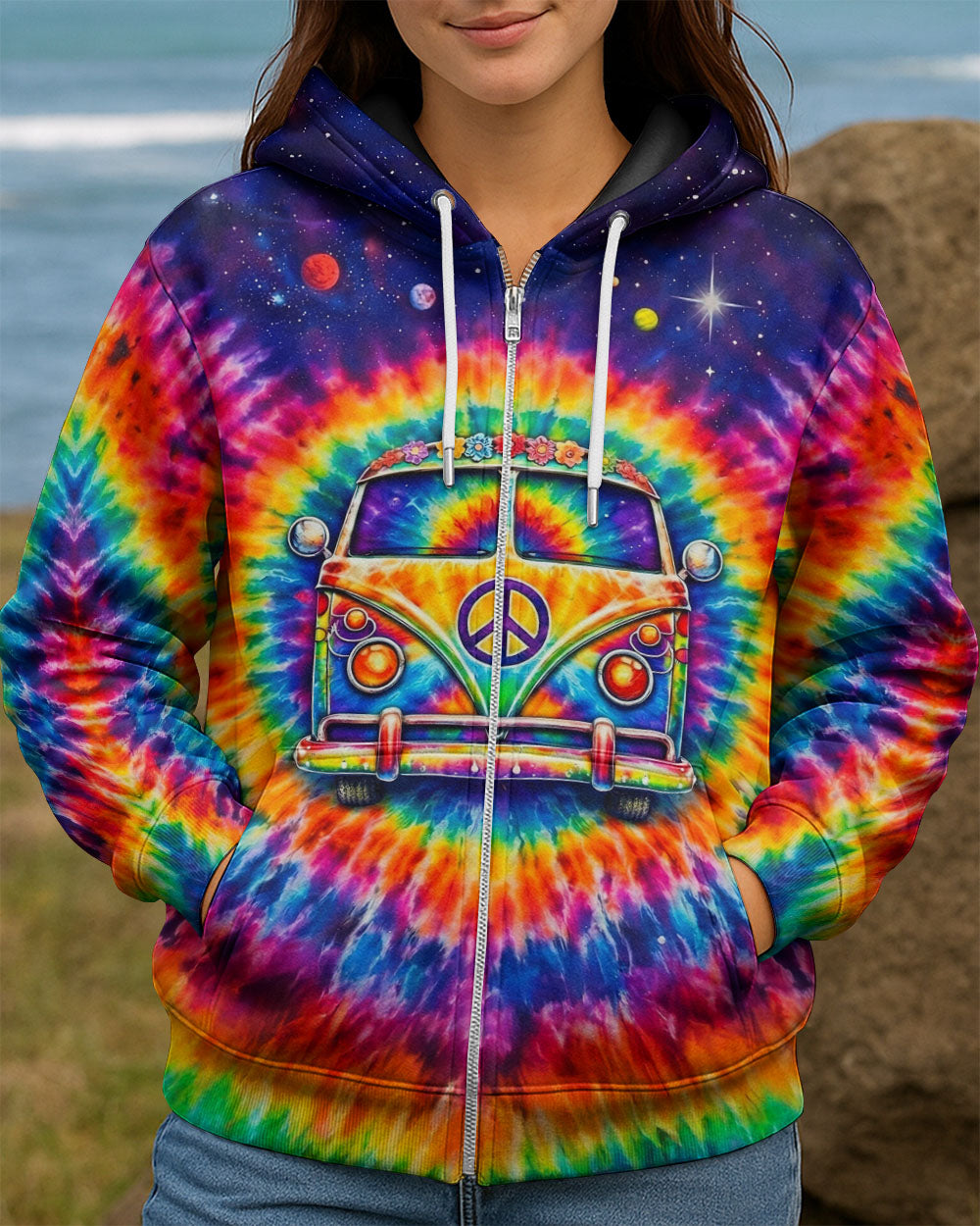 LIFE'S A JOURNEY BUS SWIRL ALL OVER PRINT - TLNT0402262