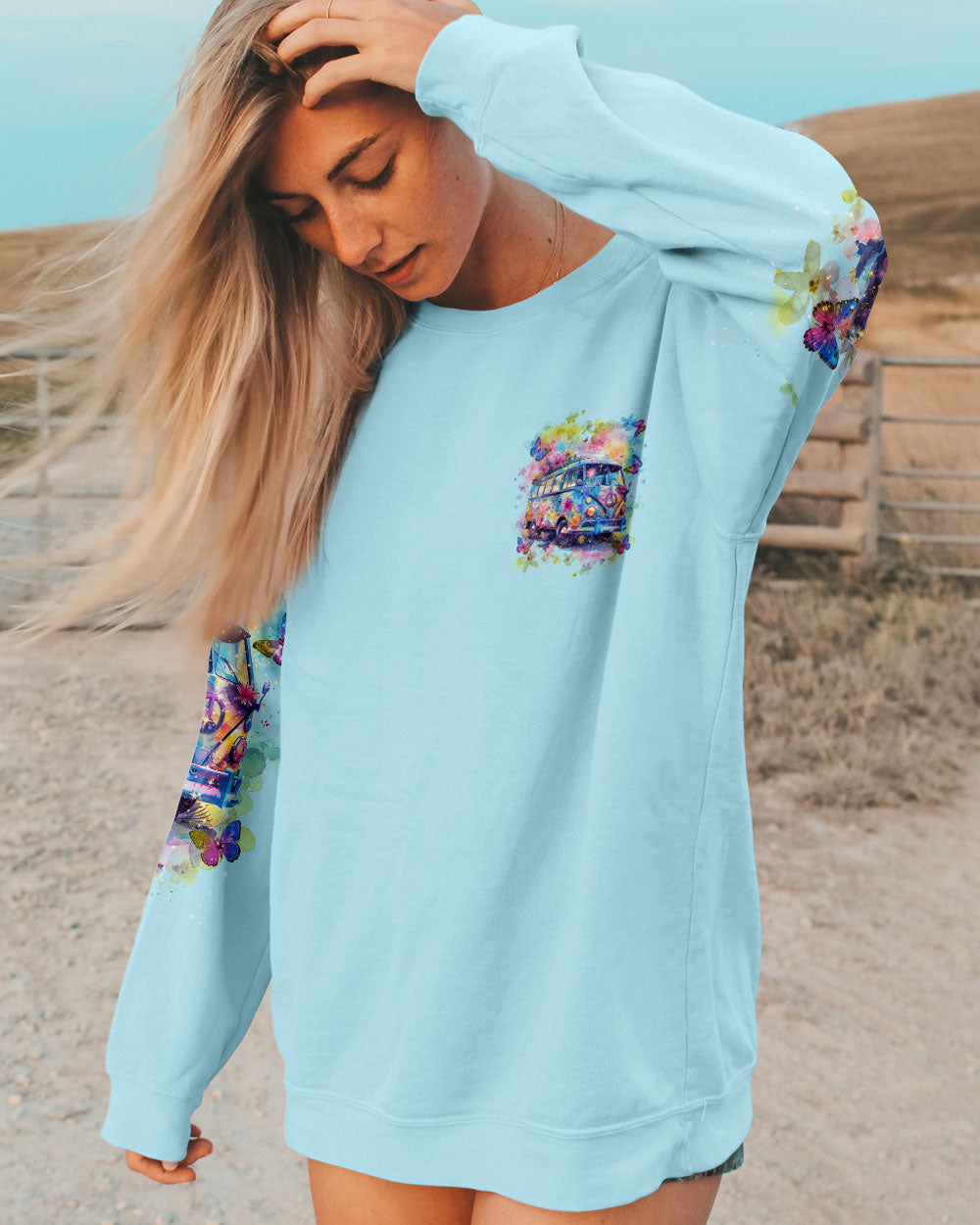 DON'T WORRY BE HIPPIE ALL OVER PRINT - TLNT0603245