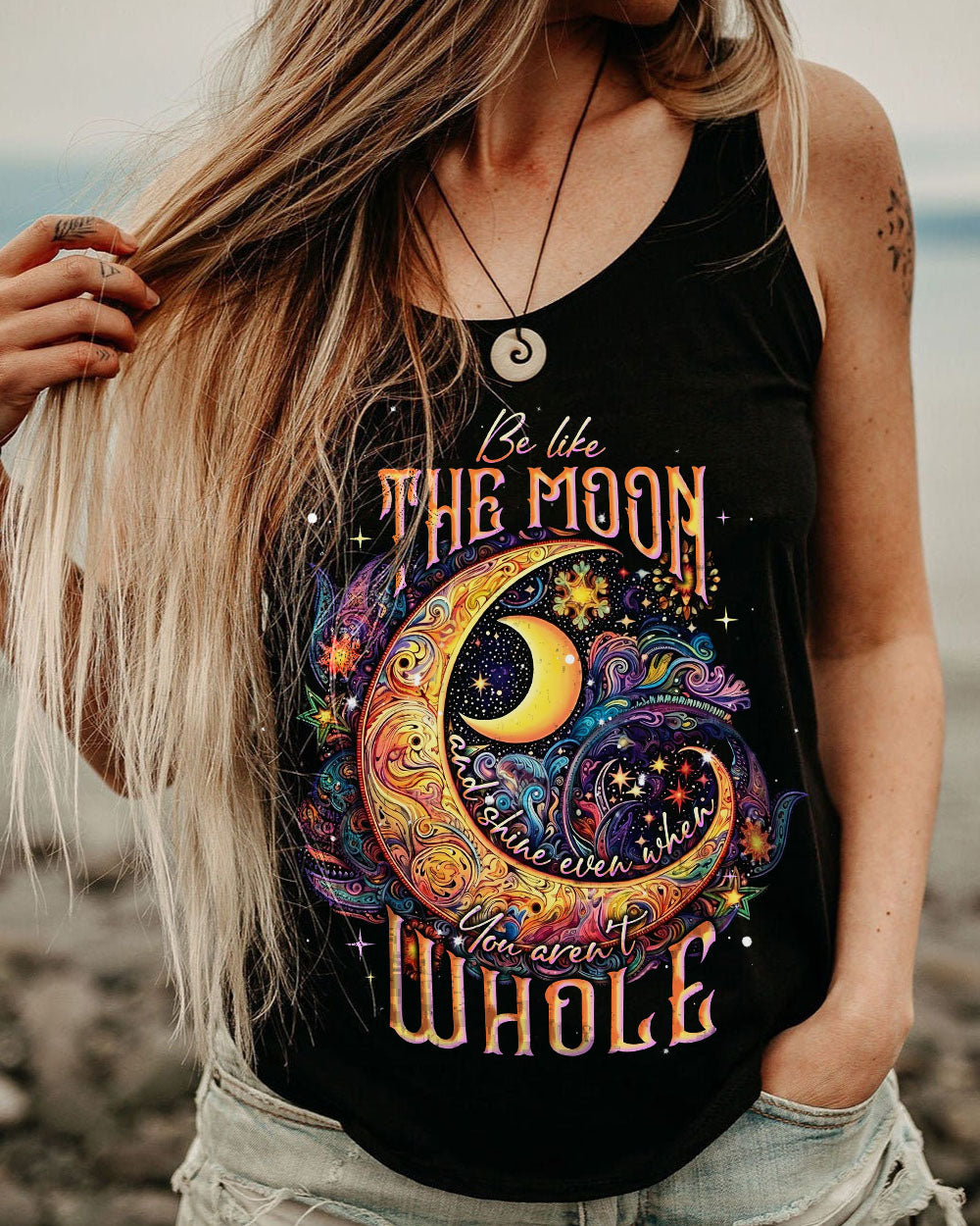 BE LIKE THE MOON ALL OVER PRINT - TLNT0606231