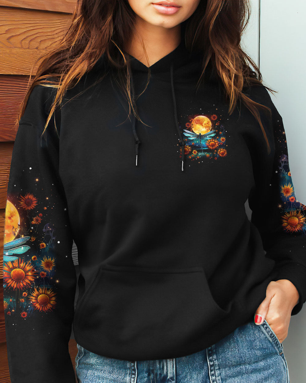 FLY ME TO THE MOON DRAGONFLY ALL OVER PRINT - TLNT0709231