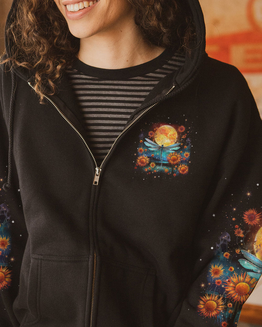 FLY ME TO THE MOON DRAGONFLY ALL OVER PRINT - TLNT0709231