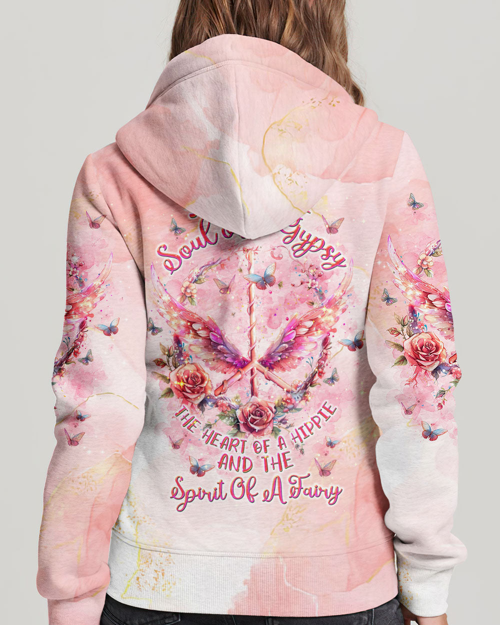 SPIRIT OF A FAIRY PEACE WINGS ALL OVER PRINT - TLNT0804244