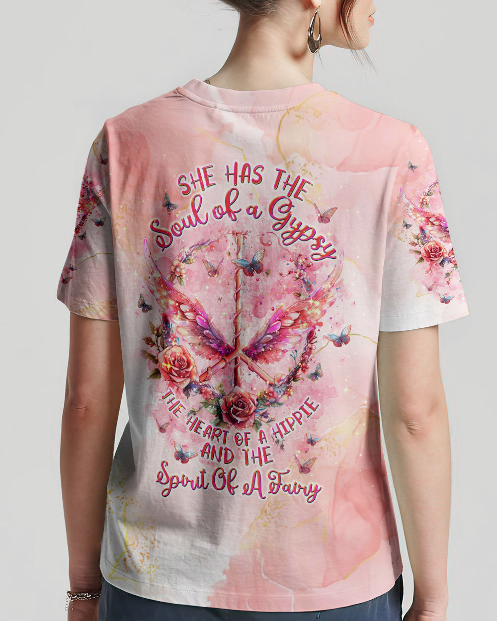 SPIRIT OF A FAIRY PEACE WINGS ALL OVER PRINT - TLNT0804244
