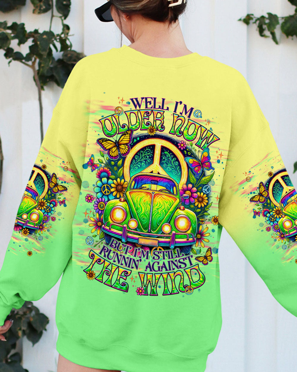 RUNNING AGAINST THE WIND CAR ALL OVER PRINT - TLNT1003252