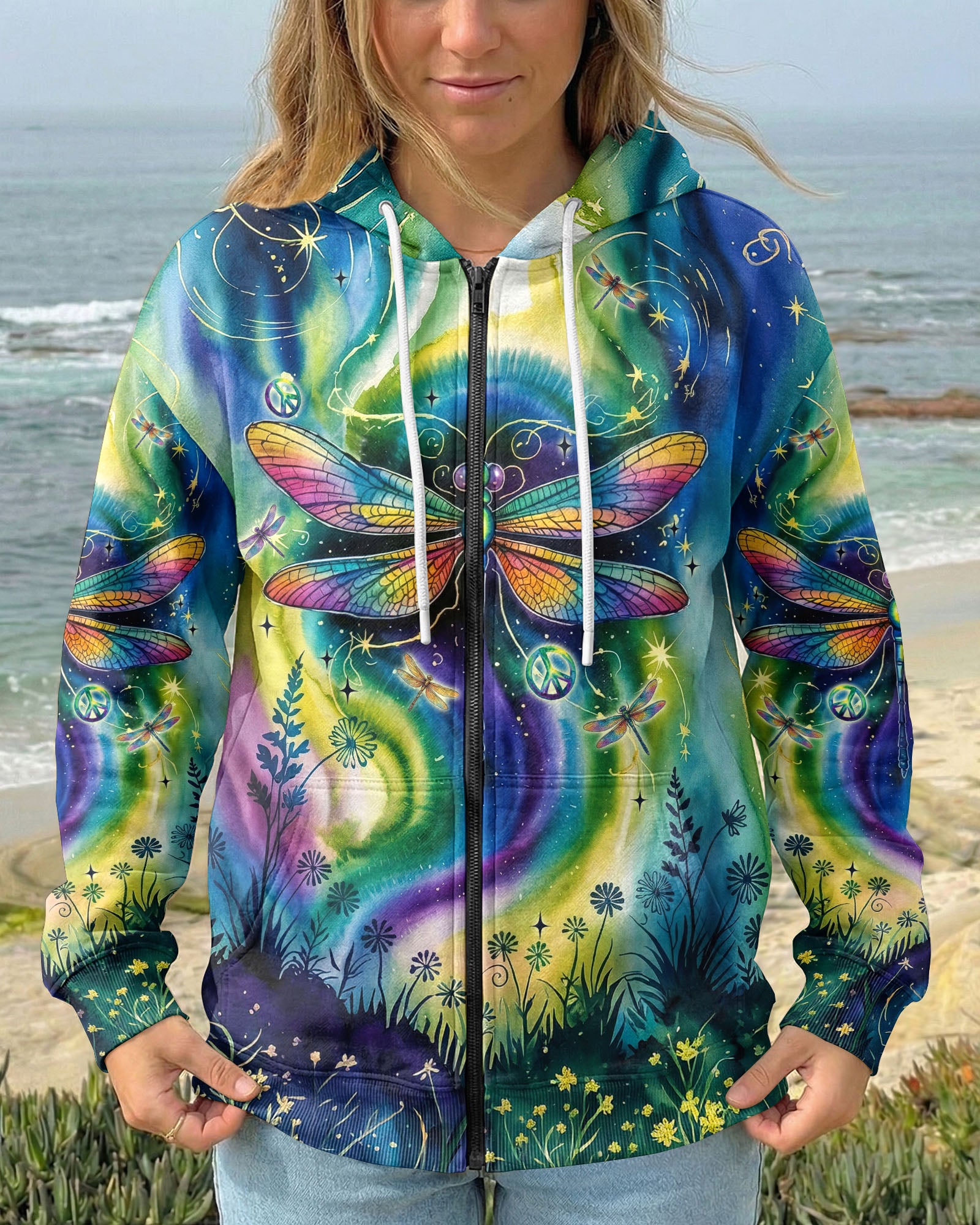 FLY ME TO THE MOON DRAGONFLY ALL OVER PRINT  - TLNT1004263