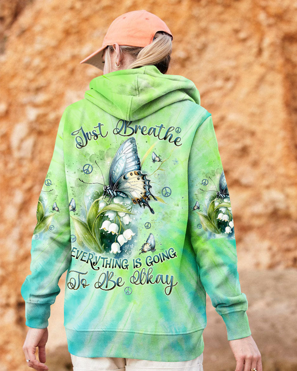 JUST BREATHE BUTTERFLY ALL OVER PRINT - TLNT1012243