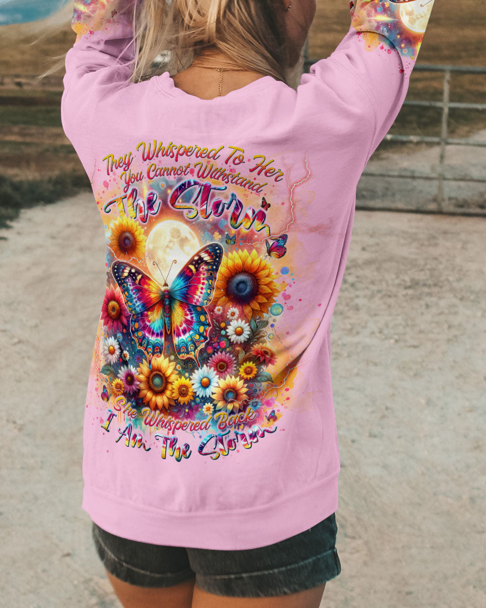 I AM THE STORM BUTTERFLY ALL OVER PRINT - TLNT1112233