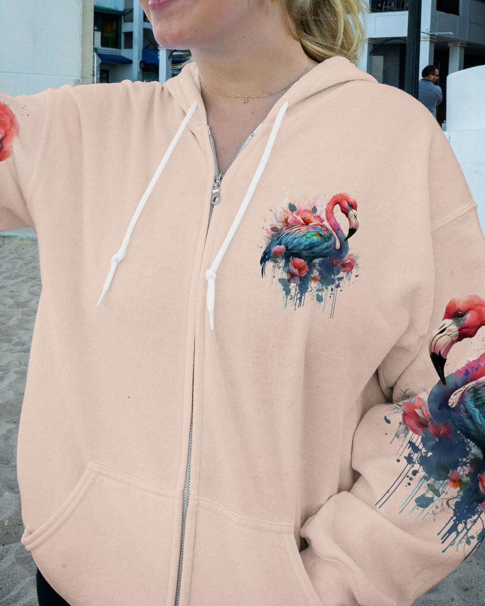 BORN TO STAND OUT FLAMINGO ALL OVER PRINT - TLNT1206232