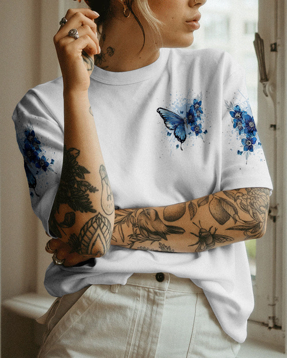 BE YOUR OWN KIND OF BEAUTIFUL BUTTERFLY ALL OVER PRINT - TLNT1306232