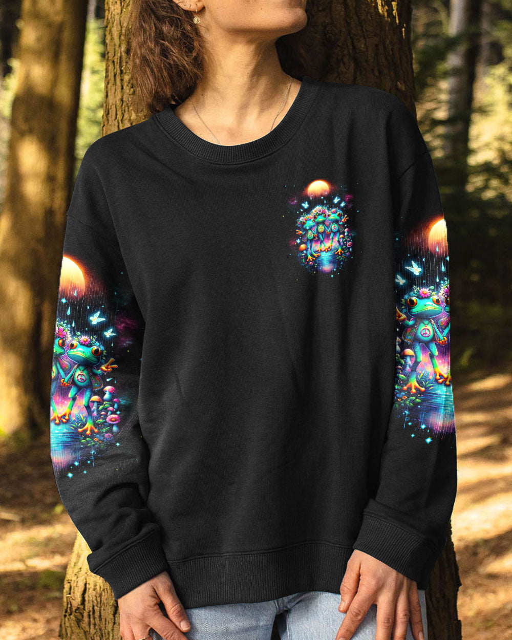 DON'T BE THE ONE WHO WATCHES RAIN FROG ALL OVER PRINT - TLNT1503242