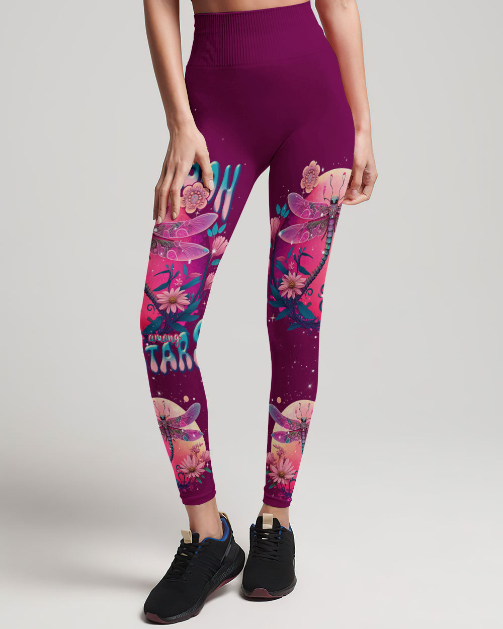 FLY ME TO THE MOON DRAGONFLY PINK ALL OVER PRINT - TLNT1506231