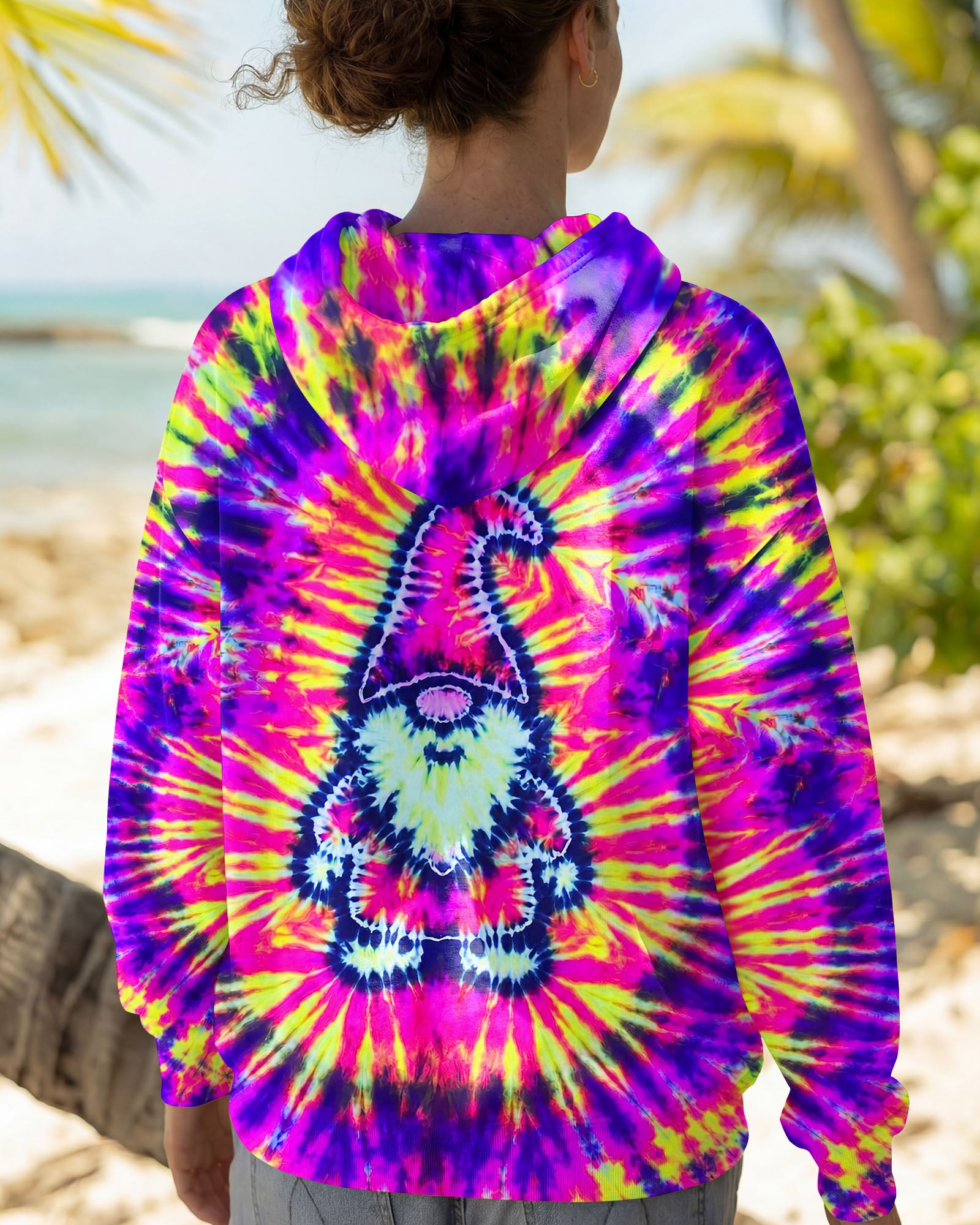 GNOME NEON COLOR SWIRL ALL OVER PRINT - TLNT1506261