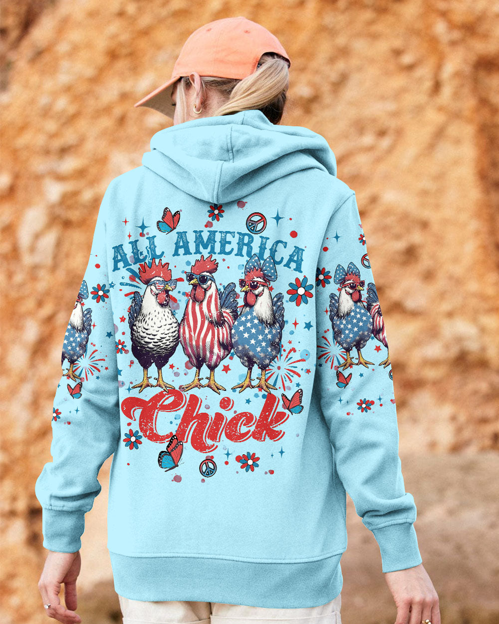 ALL AMERICA CHICK ALL OVER PRINT - TLNT1605253