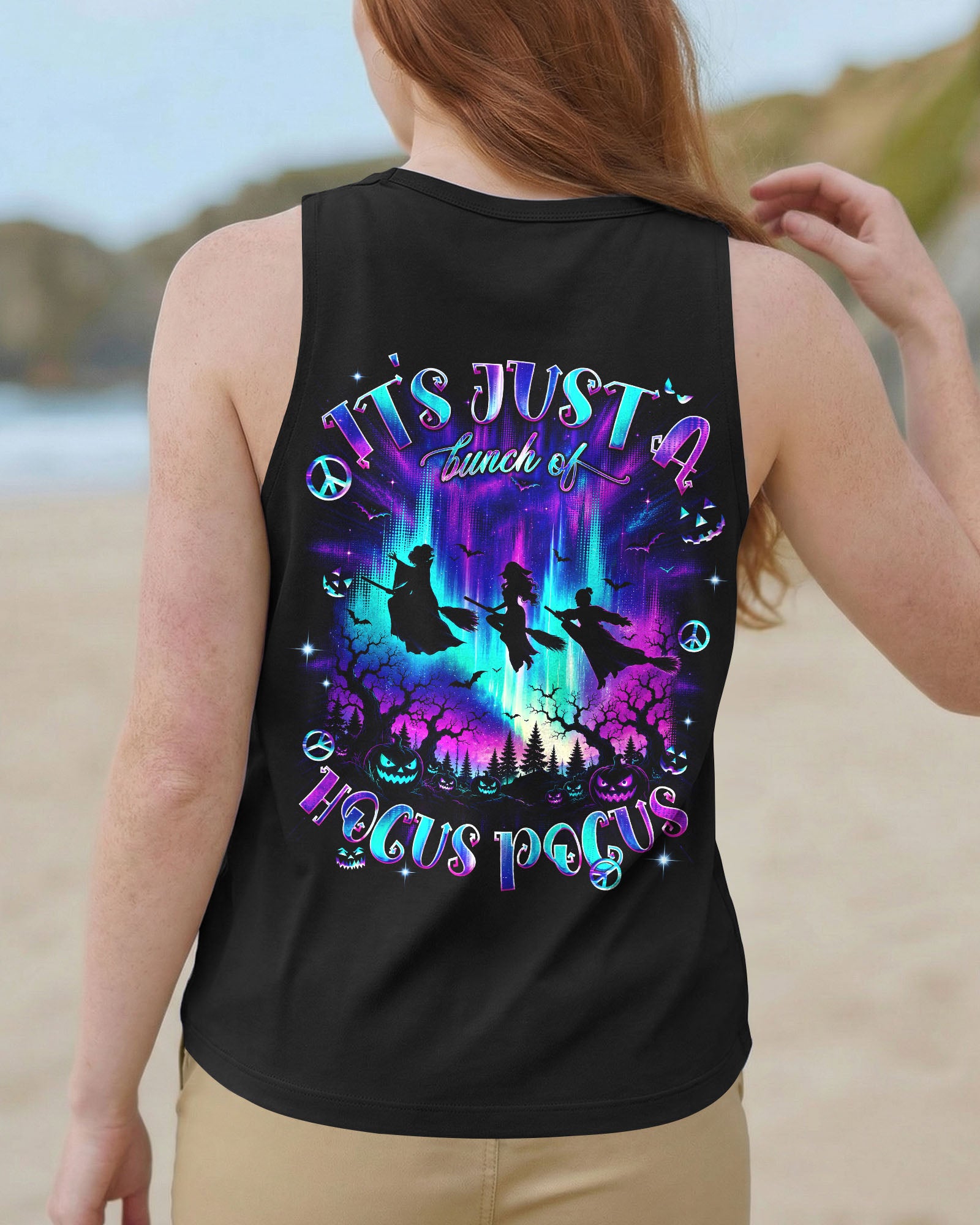 BUNCH OF HOCUS POCUS WITCH HALLOWEEN ALL OVER PRINT  - TLNT1607262
