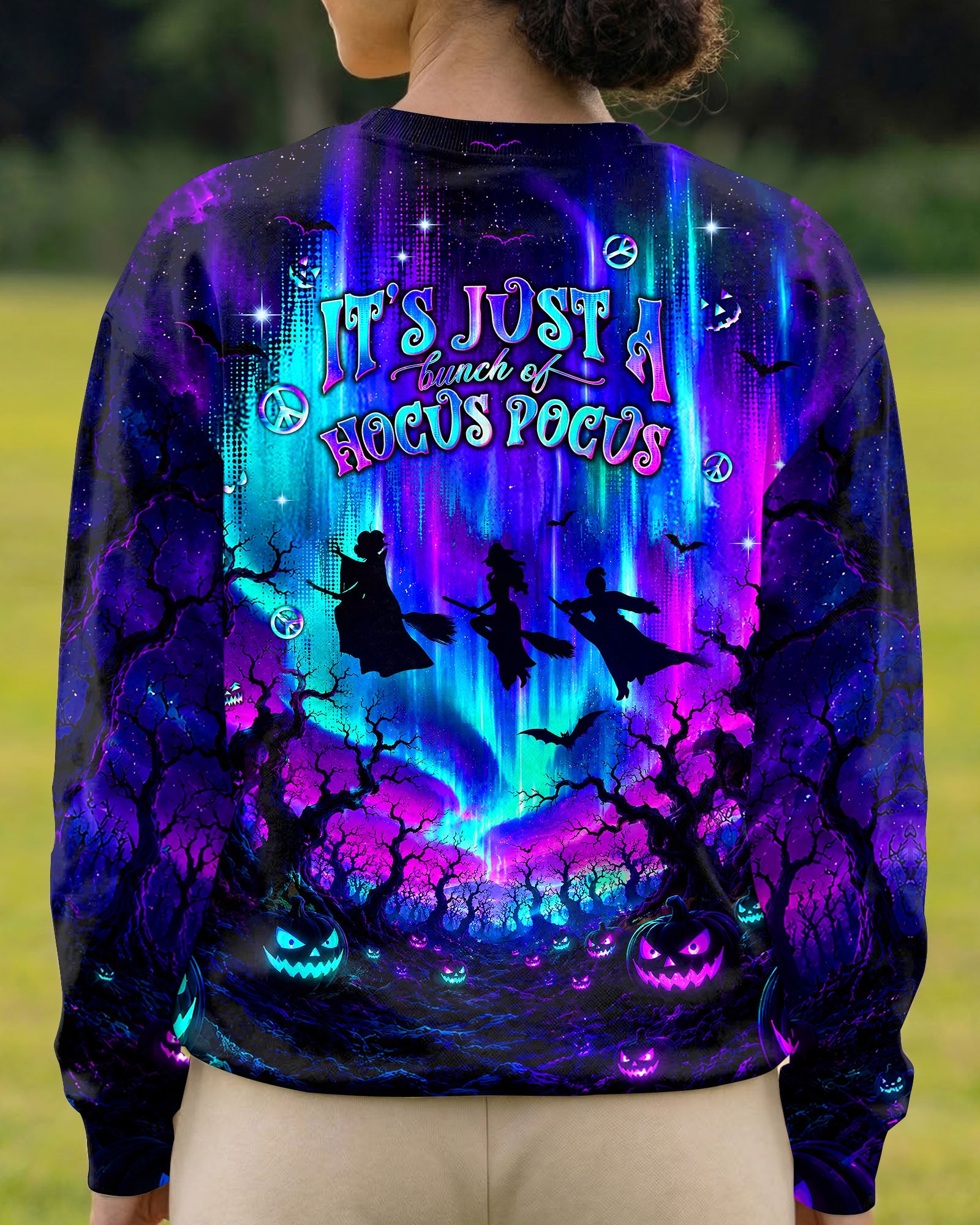 BUNCH OF HOCUS POCUS WITCH HALLOWEEN ALL OVER PRINT  - TLNT1607263