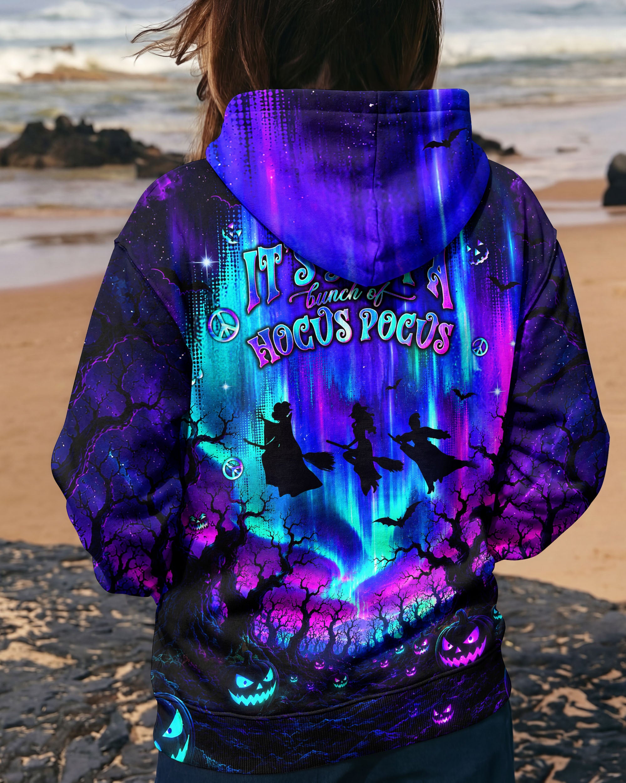 BUNCH OF HOCUS POCUS WITCH HALLOWEEN ALL OVER PRINT  - TLNT1607263