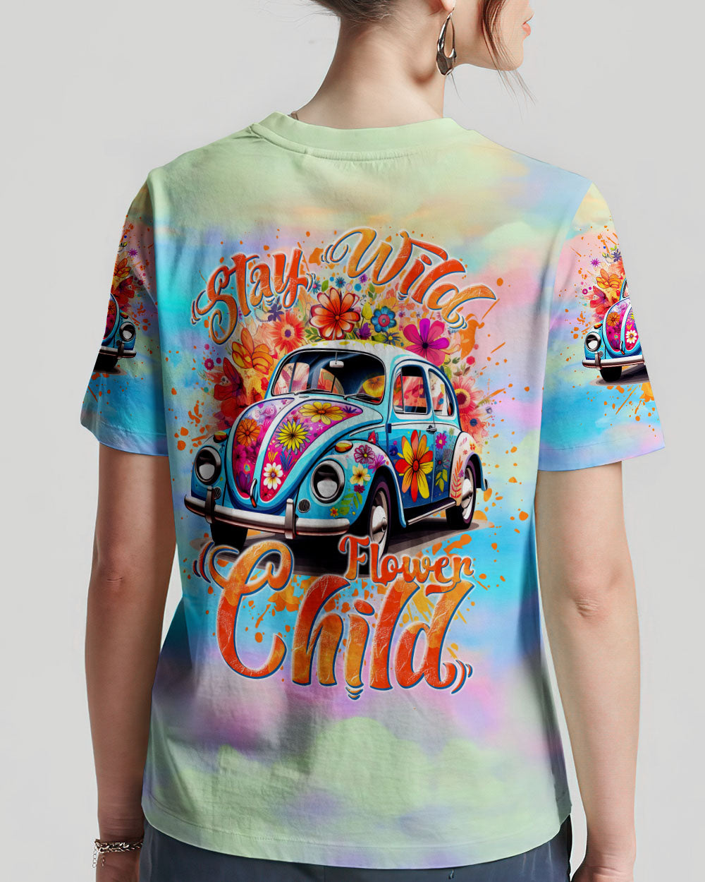 STAY WILD FLOWER CHILD ALL OVER PRINT - TLNT1610232