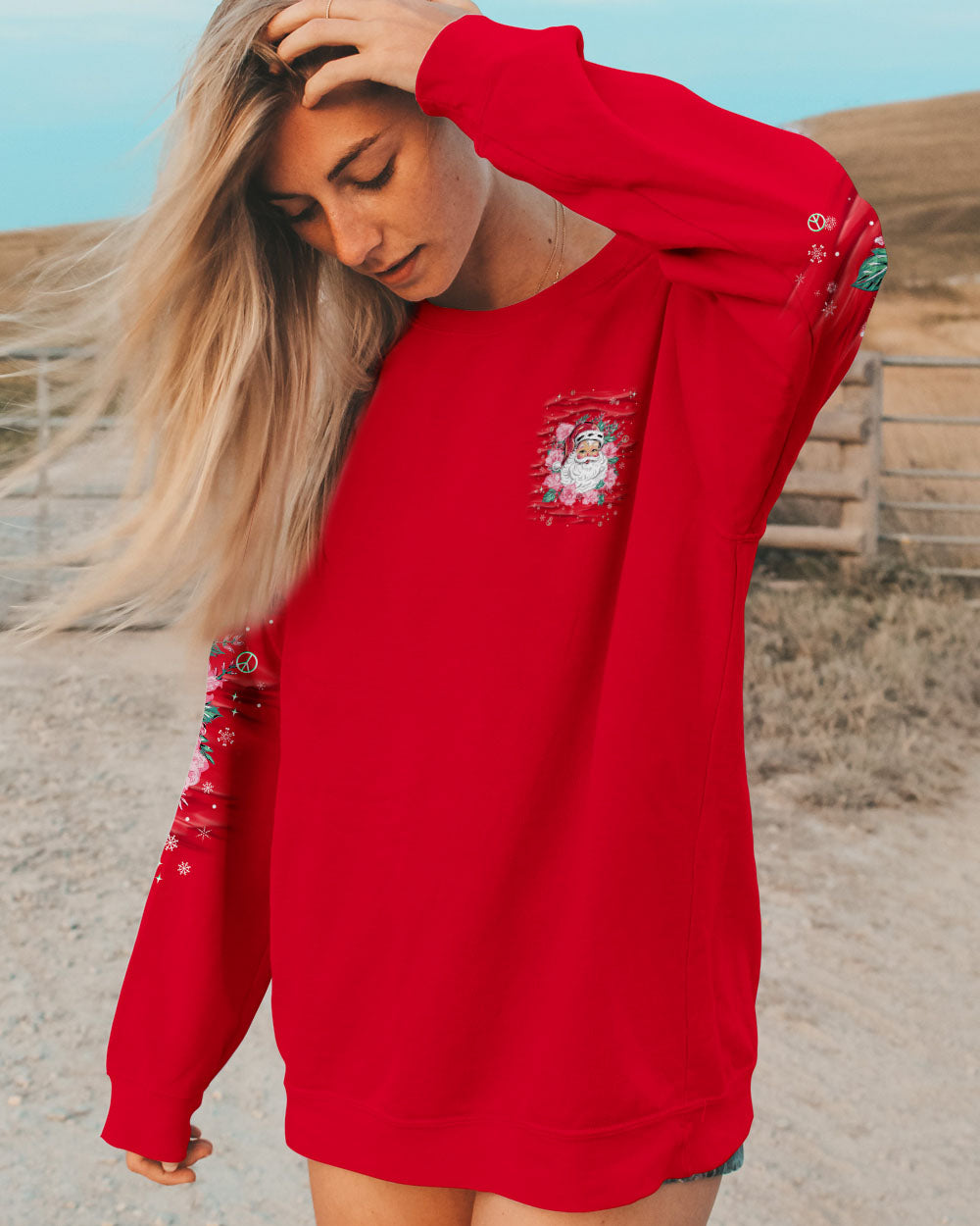 SANTA CLAUS IS COMING TO TOWN CHRISTMAS ALL OVER PRINT - TLNT1610242