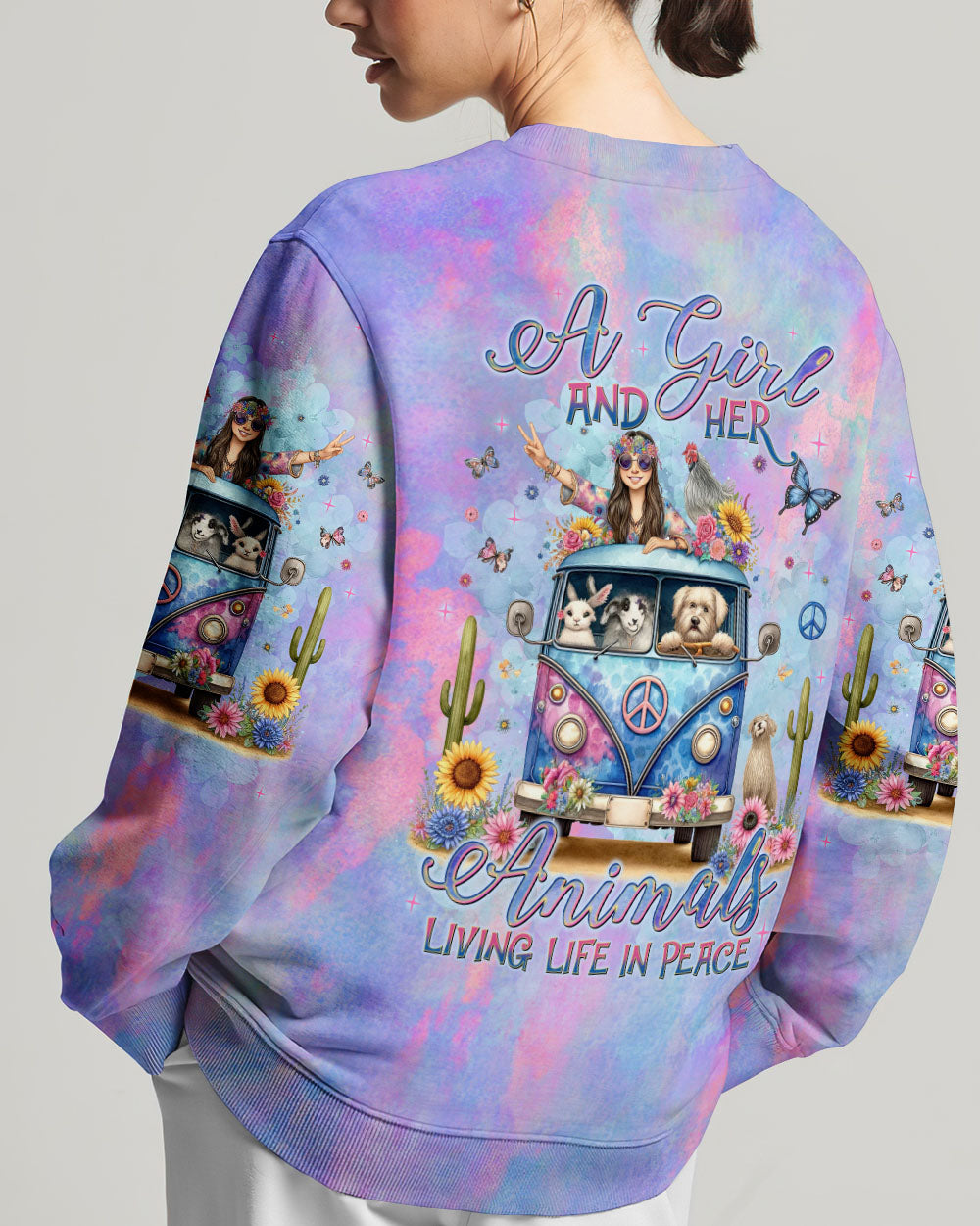 LIVING LIFE IN PEACE ALL OVER PRINT - TLNT1705242