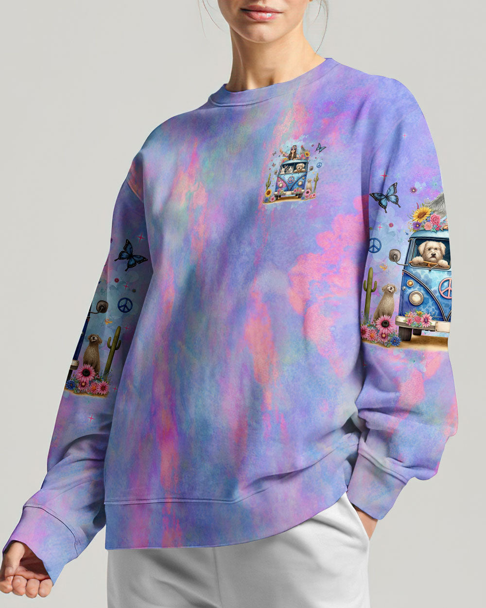 LIVING LIFE IN PEACE ALL OVER PRINT - TLNT1705242