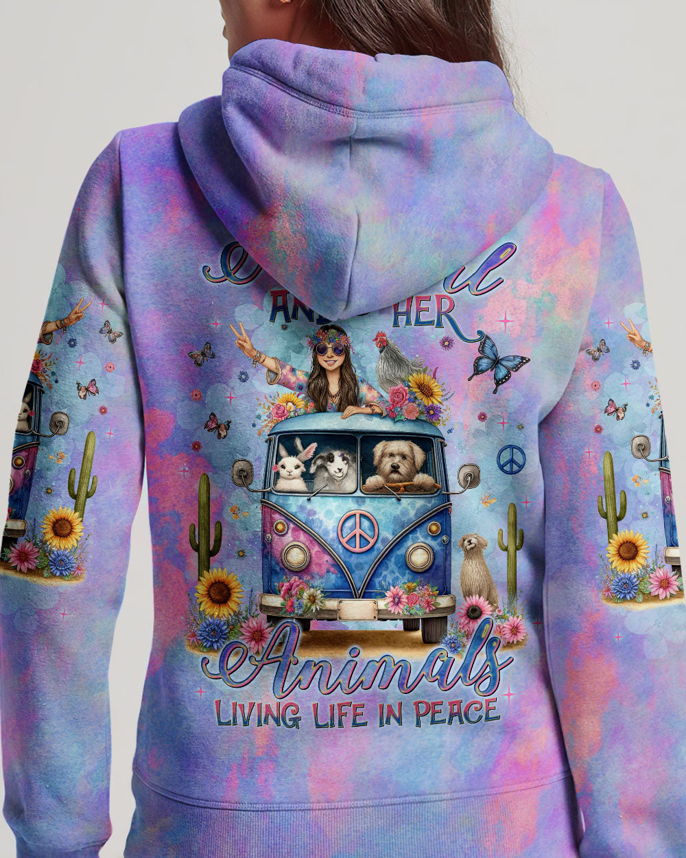 LIVING LIFE IN PEACE ALL OVER PRINT - TLNT1705242