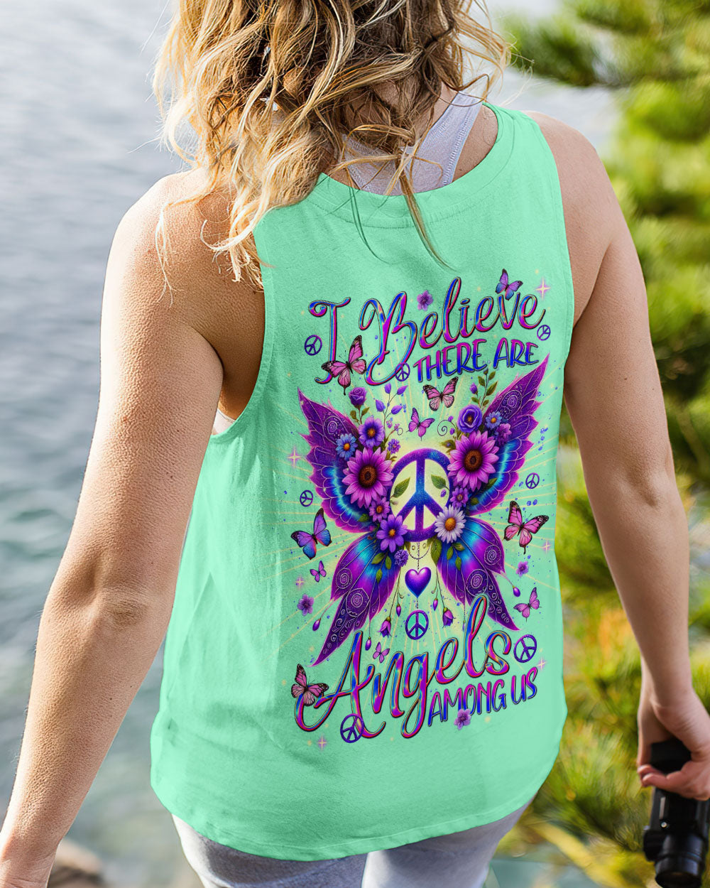I BELIEVE THERE ARE ANGELS AMONG US WINGS ALL OVER PRINT  - TLNT2002252
