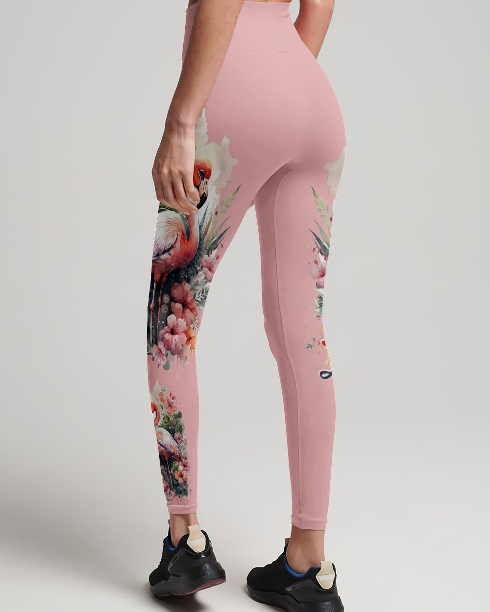 STAND TALL AND BE FABULOUS FLAMINGO ALL OVER PRINT - TLNT2006233