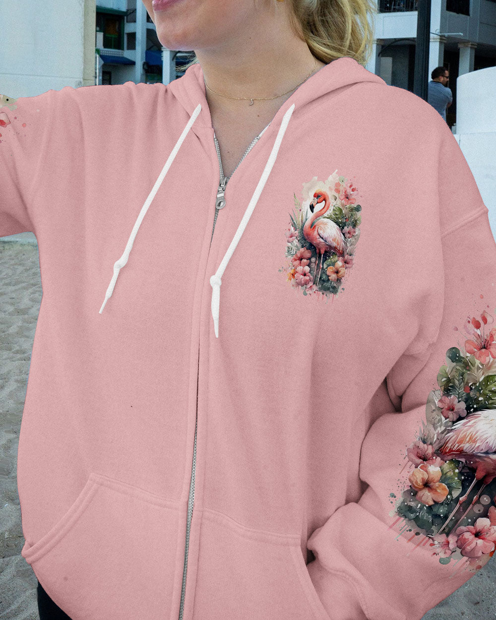 STAND TALL AND BE FABULOUS FLAMINGO ALL OVER PRINT - TLNT2006233