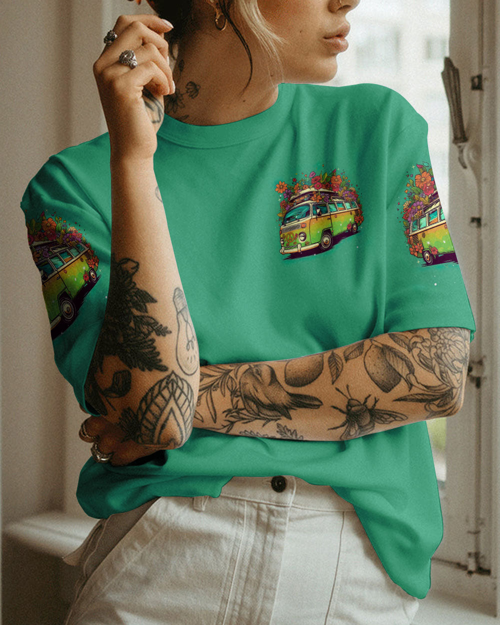 I'M BLUNT BECAUSE GOD ROLLED ME ALL OVER PRINT - TLNT2006234