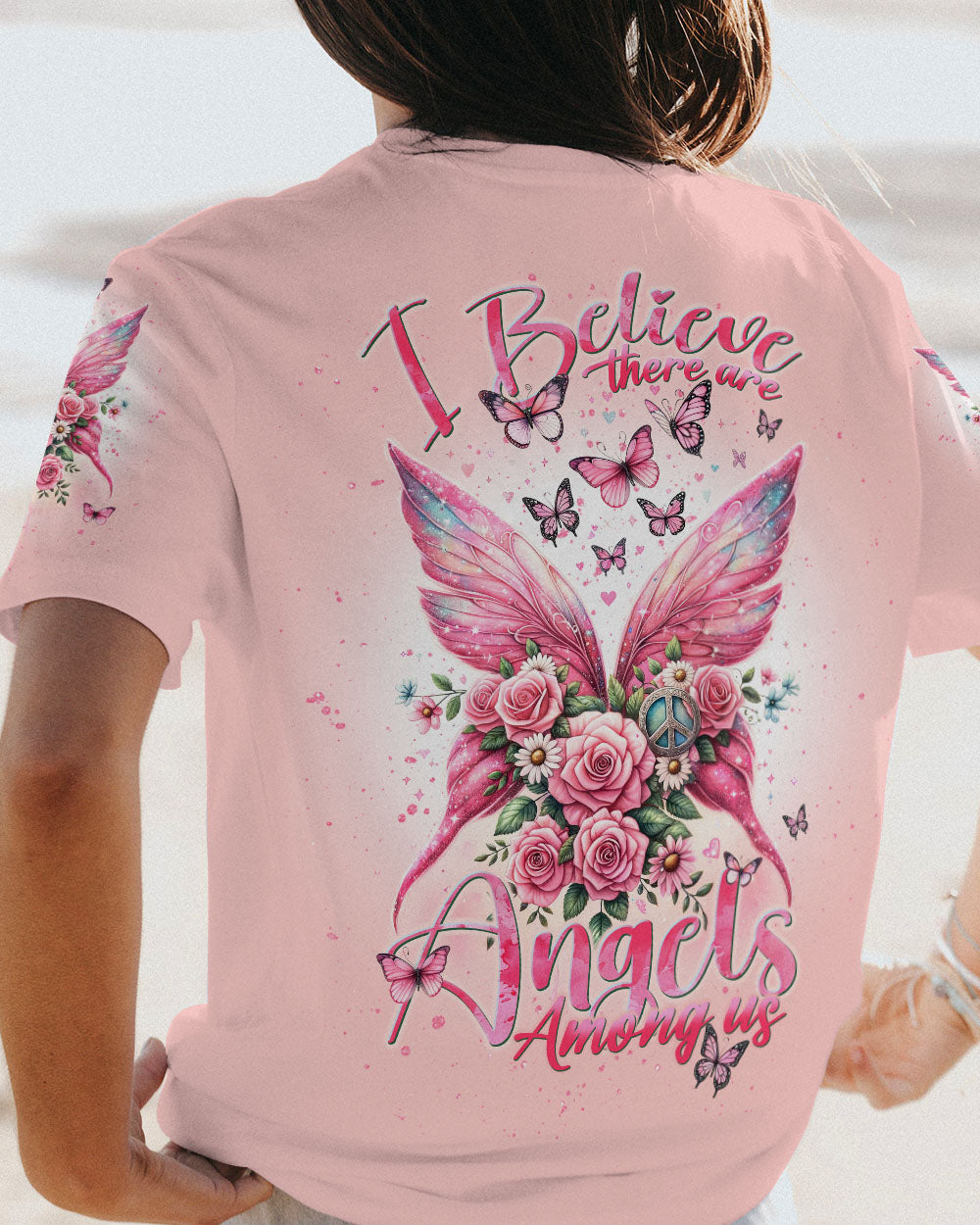 I BELIEVE THERE ARE ANGELS AMONG US ALL OVER PRINT - TLNT2011231