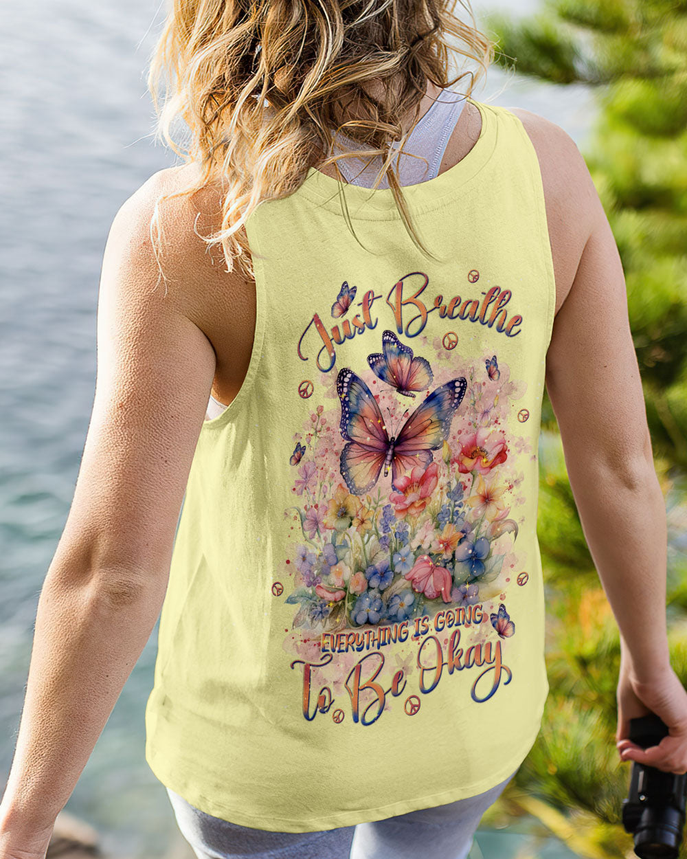 JUST BREATHE BUTTERFLY ALL OVER PRINT - TLNT2103244