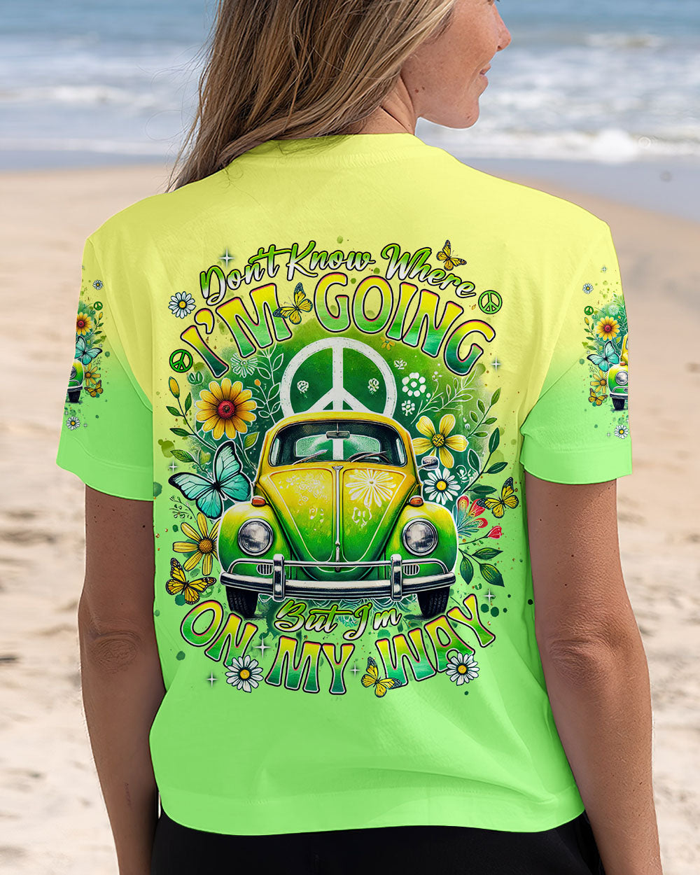 DON'T KNOW WHERE I'M GOING HIPPIE BUS ALL OVER PRINT - TLNT2103251